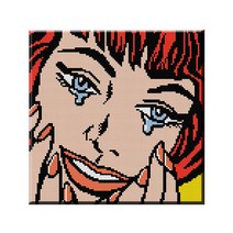 큐브아트 3D 보석십자수 행복한눈물, 1개