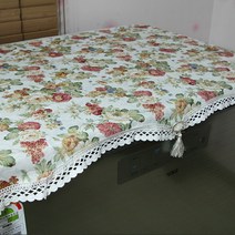 쭈앙 장미아이보리 가전제품커버 모음, 김치냉장고커버, 1개