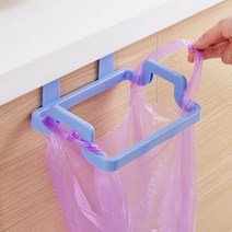 예은종합무역 행주걸이 겸용 쓰레기 봉투걸이, 블루, 1개