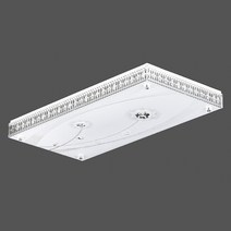 장안 LED 유리거실등 민들레프리미엄 60W 인테리어등, 주광색