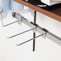 각일자형후크 / 각파이프용 일자후크 찬넬 벽걸이선반, 02_10cm