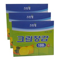 크린랩 크린위생장갑100매, 3개, 100매