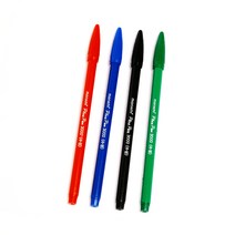 모나미 플러스펜 12개입 0.3mm, 적색(S506013), 1개