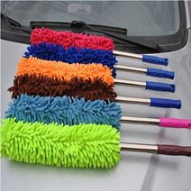 플라잉피그코리아 극세사길이조절브러시 세차청소용품 자동차용 길이조절먼지털이, 램덤