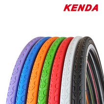 켄다 컬러 700×28c 타이어 하이브리드 자전거 타이어, 레드