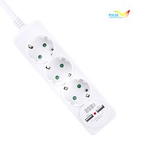 신개념 USB 멀티콘센트 충전기 USB 2포트/여행/출장, 2M, USB2포트충전콘센트3구