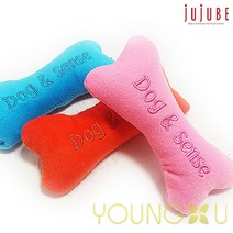 쥬쥬베 향기나는 뼈다귀 봉제 장난감-14cm, 블루, 1개