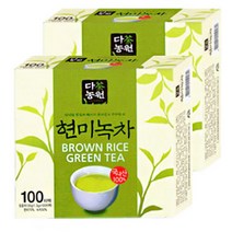 다농원 현미녹차 티백, 130g, 1개, 2개