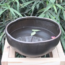 이천도자기 토비 자연옹기 호박형 수반 3호 (가습기용), 수랑