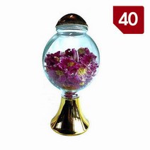 용천자연유리 담금주병 수동 40호, 6개