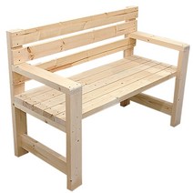 아이베란다 팔걸이 우드벤치 원목 실내벤치 야외벤치, 470x1800m x 450mm(높이)+중간다리추가