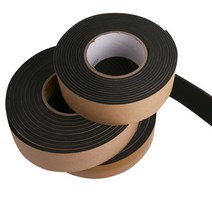 태영테크 EVA 흑 단면 스폰지 테이프 폭20mm, 두께 3mm x 길이 5M