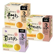 쌍계명차 김동곤 명인이 만든 도라지/헛개나무/우엉차 40T 모음, 2.7g, 1세트