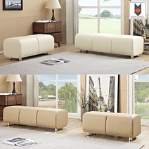 지지독200조한정 모던 2인용 3인용 쇼파 의자 일반형실내벤치, csp1005(3인용)블랙