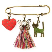 초코젬 태슬 브로치 시리즈(TB05)