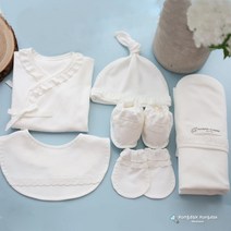 콩닥콩닥 로맨틱 프릴 배냇저고리 만들기 6종세트 출산DIY태교용품, 90p