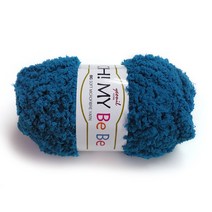 나은몰 오마이베베 극세사 굵은 수면실 목도리 뜨개실 무릎담요 Knit, 낱볼 08 컴포즈 블루