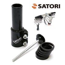 자전거스템 사토리헤드업(블랙, 210g