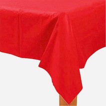 e베이비랜드 크리스마스 파티용품 장식소품 BEST, 선택32) 비닐 테이블커버_레지나(레드), 1개