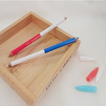 crafthouse 스테디셀러] 눈금이 안지워지는 시접자 긁힘방지, 양면초크펜(화이트핑크)