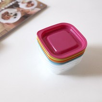 츠바메 이노마타 전자렌지용 냉동밥 보관용기4P세트(90ml), 90ml(4개세트)