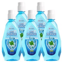 페리오 가글액 쿨링민트, 760ml, 5개