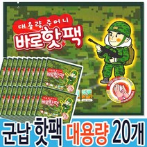 팜텍 대용량 주머니 핫팩, 20개