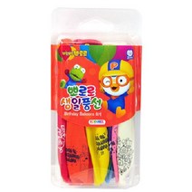 아이코닉스 뽀로로 캐릭터/생일/축하/요술 풍선/축하배너, 뽀로로 생일 풍선, 8입