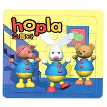 우리아이 첫퍼즐 -호플러 퍼즐 친구들과 춤을 13조각, 1개