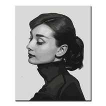 DIY캔버스페인팅 명화그리기, F30_클래식 오드리