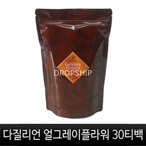 다질리언 얼그레이플라워 30티백/darjeelian/earlgrey/flowers/블랜딩/홍차/T/TEA/티/티백/티망/잎차/밀크티/블랙티, 1개