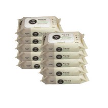 하늘선물 물티슈 캡형, 10팩, 100매