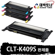 삼성 재생토너 CLT-409S 비정품토너, 검정, 1개