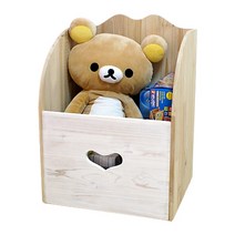 리빙스토리 하트큐티 중형 청소기보관함, 하트큐티중형_화이트
