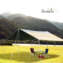산들로 블랙 타프 540x440 스크린텐트 450x395x170 타프스크린