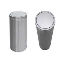 재떨이 모래형 뱅뱅이휴지통 스텐레스원형 모음 20L~50L, 뱅뱅이 38L, 1개