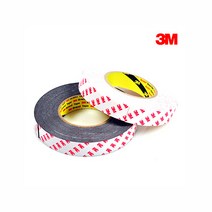 3M 다목적 PE양면폼테이프(4421) 흰색 흑색 양면테이프, 흑색50mmX10m