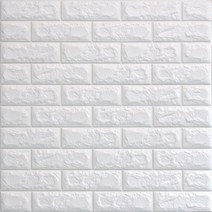 쿠셔니 파벽돌 폼블럭 19색상 71x77cm, 화이트, 1개