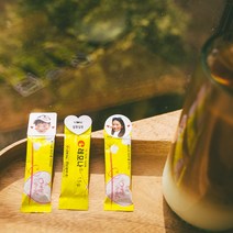 후아미 사진+메시지 DIY 레모나 세트 갈색크라프트지 포토스티커, 하트