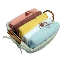 판촉용 고급 극세사 핸드 고리 타올, 랜덤칼라종이포장, 100장