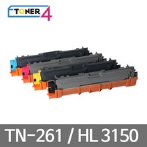 부라더 프린터고장없는 대용량2200매 재생토너 TN-261 265, MFC 9140CDN  파랑 토너, 1개
