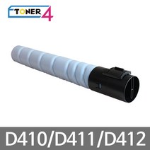 신도리코 고품질토너사용 대용량 D410 D411 D412 비정품토너, MP D411 노랑, 1개