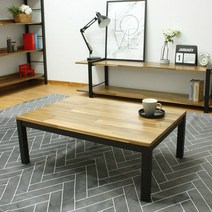 로뎀나무 엘리야 아카시아 원목좌탁 원목테이블 소파테이블 거실테이블 좌식 테이블, 600x1200 좌탁