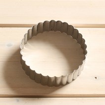 쿡앤베이크 쿠키커터 주름원형8cm, 1개