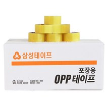 삼성테이프 OPP테이프 중포장 100M x 30개 1BOX 투명색