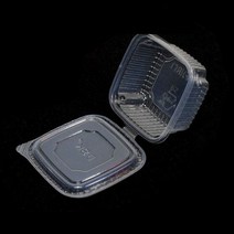 [유즈팩] 일회용 사각원터치용기 SK 대 1BOX 2000개