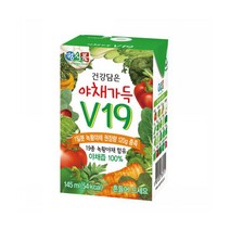 건강담은 야채가득 V19 145ml x 72팩, 72개