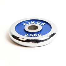 kikos 중량원판(역기판)2.5kg, 1개, 2.5kg