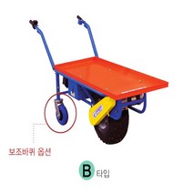 근우테크 전동운반차 몽다리 KW-BS100 근우테크/전, B타입 보조바퀴 옵션