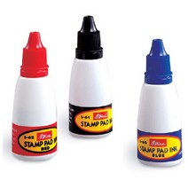 샤이니 불변 스탬프 잉크 (28ml) 고품질잉크, 빨강, 잉크색상